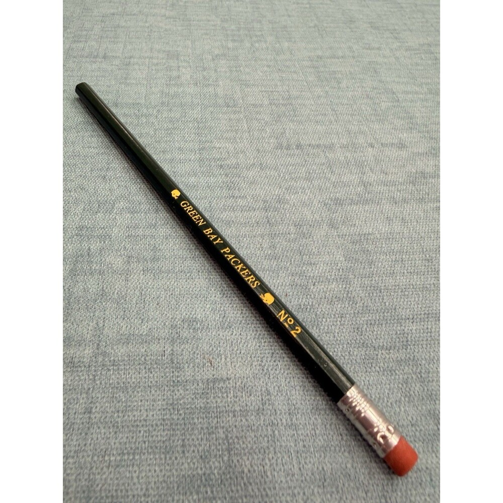 Vintage Not Used - NFL 1970's - Green Bay Packers - No. 2 Pencil Rare